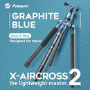 Fotopro X-Aircross 3, Lightweight Travel Carbon Fiber Tripod