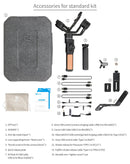 Feiyu AK2000S New 3-Axis USB Cable and Wi-Fi Control Handheld Stabilized Gimbal Mirrorless and DSLR Camera Max Payload 2.2Kg/4.85 lb (STANDARD KIT)