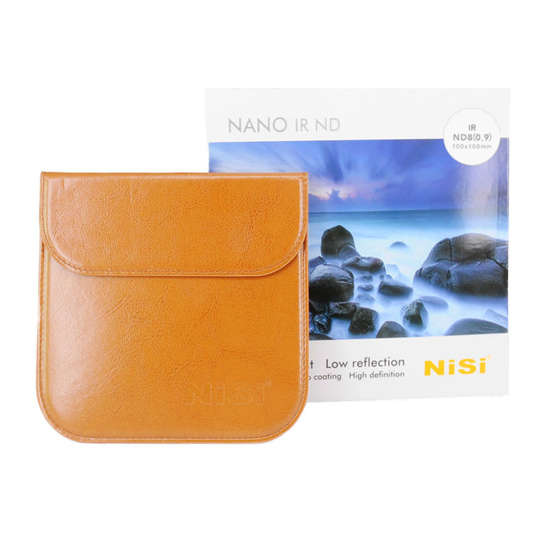 NiSi 100x100mm Nano IR Neutral Density filter – ND256 (2.4) – 8 Stop