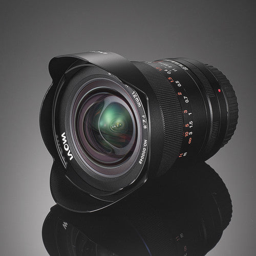 Venus Optics Laowa 12mm f/2.8 Zero-D Lens for Canon EF (Black and Silver)