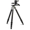 Fotopro E7 Eagle Series 4-Section Carbon Fiber Tripod with E-7H Gimbal Head, Holds 22 lbs, Extends to 63"