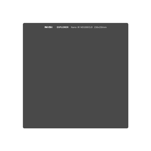 NiSi Explorer Collection 150x150mm Nano IR Neutral Density filter – ND1000 (3.0) – 10 Stop