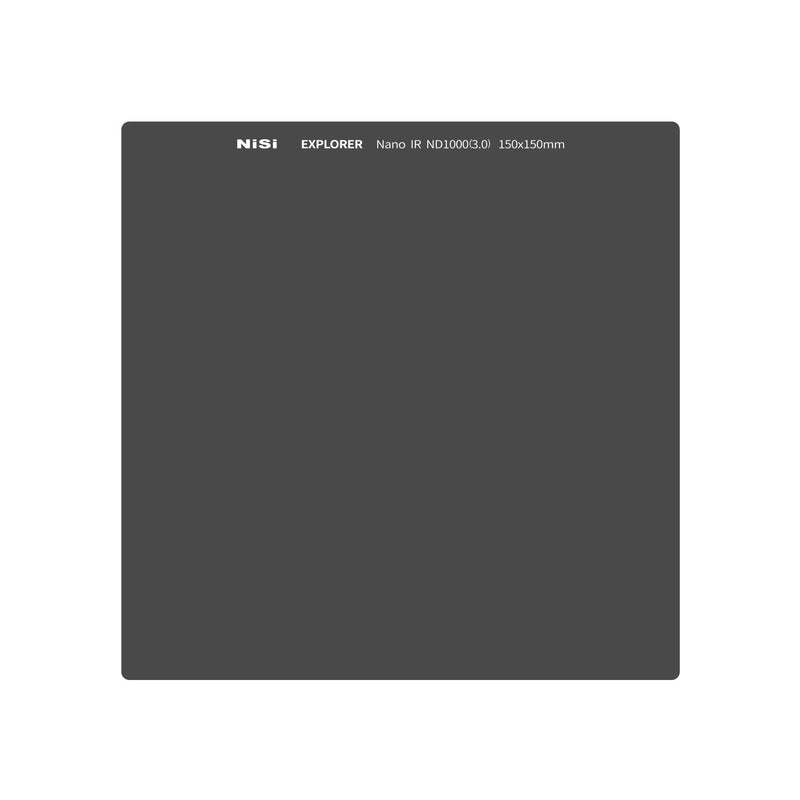 NiSi Explorer Collection 150x150mm Nano IR Neutral Density filter – ND64 (1.8) – 6 Stop