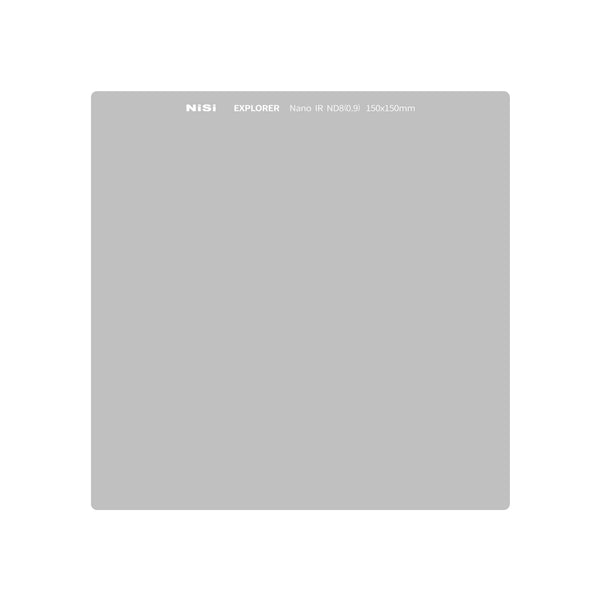 NiSi Explorer Collection 150x150mm Nano IR Neutral Density filter – ND8 (0.9) – 3 Stop