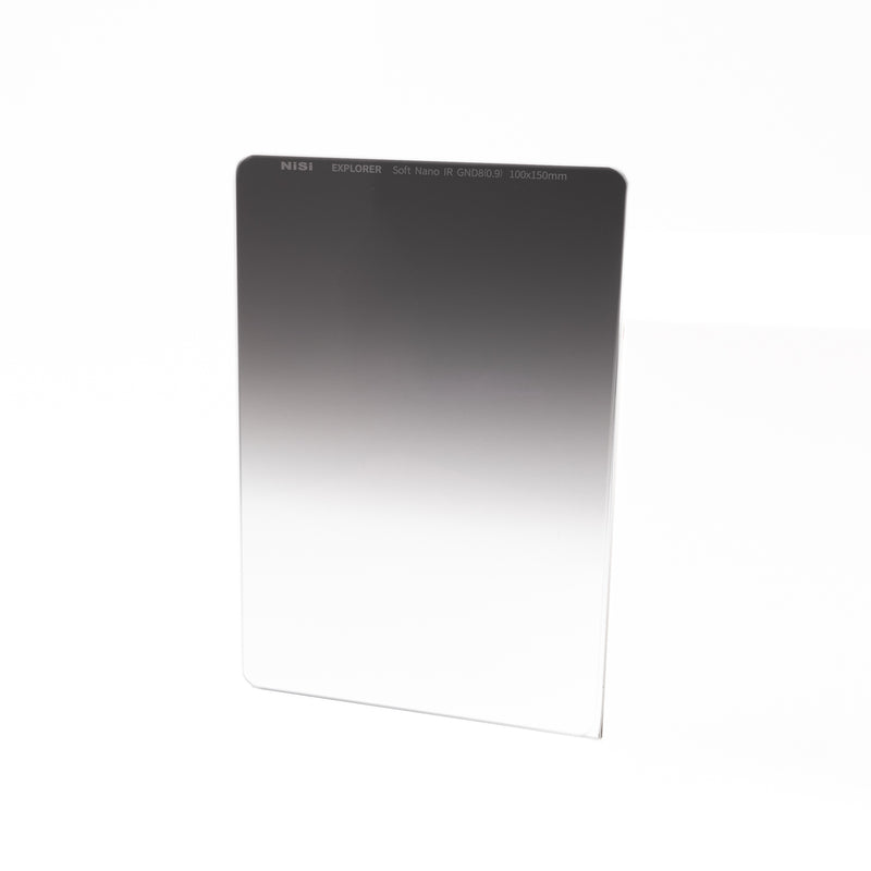 NiSi Explorer Collection 100x150mm Nano IR Soft Graduated Neutral Density Filter – GND8 (0.9) – 3 Stop