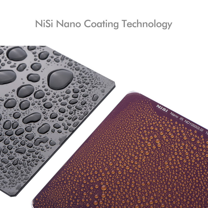NiSi 75x80mm Nano IR Neutral Density Filter – ND64 (1.8) – 6 Stop