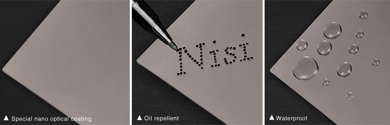 NiSi 100x150mm Reverse Nano IR Graduated Neutral Density Filter – ND4 (0.6) – 2 Stop