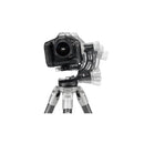 Fotopro E9 Eagle Series 4-Section Carbon Fiber Tripod with Gimbal Head, Holds 66 lbs, Extends to 63"